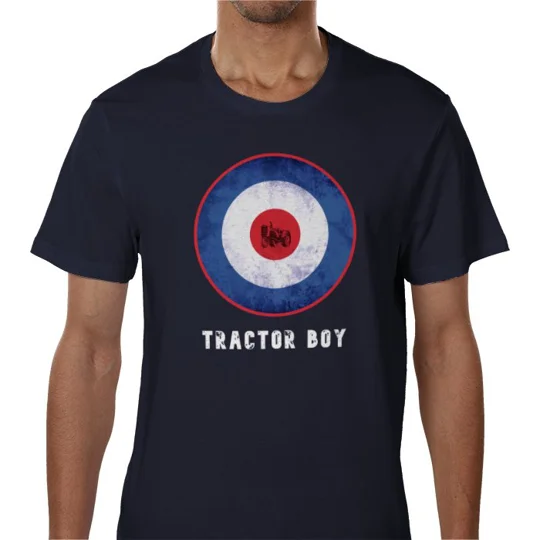 Tractor Boy Fan Tee | Ipswich-Inspired Blue T-Shirt