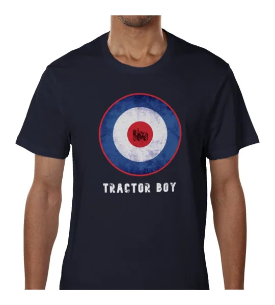 Tractor Boy Fan Tee | Ipswich-Inspired Blue T-Shirt