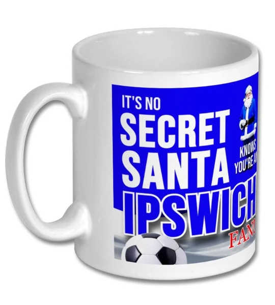 Ipswich Secret Santa Christmas Gift Mug
