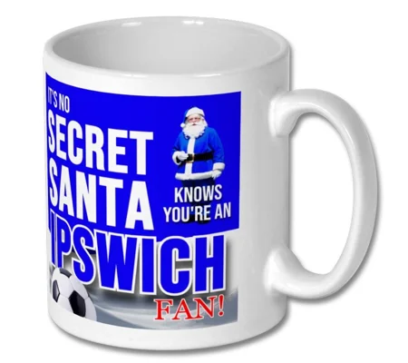 Ipswich Secret Santa Christmas Gift Mug