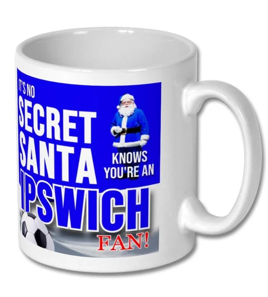 Ipswich Secret Santa Christmas Gift Mug