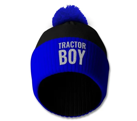 Ipswich Tractor Boy Retro-Style Bobble Hat