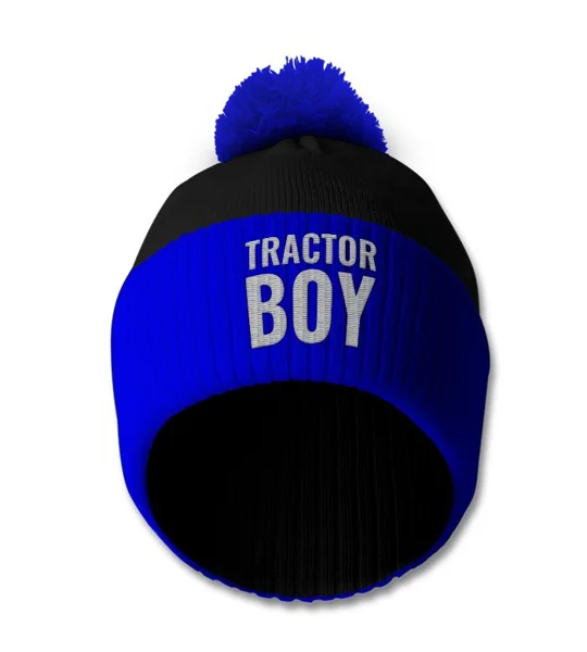 Ipswich Tractor Boy Retro-Style Bobble Hat