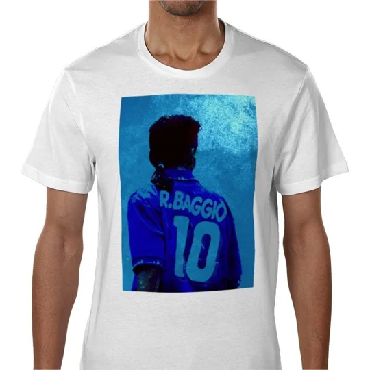 Italy Roberto Baggio Iconic Legend T-shirt