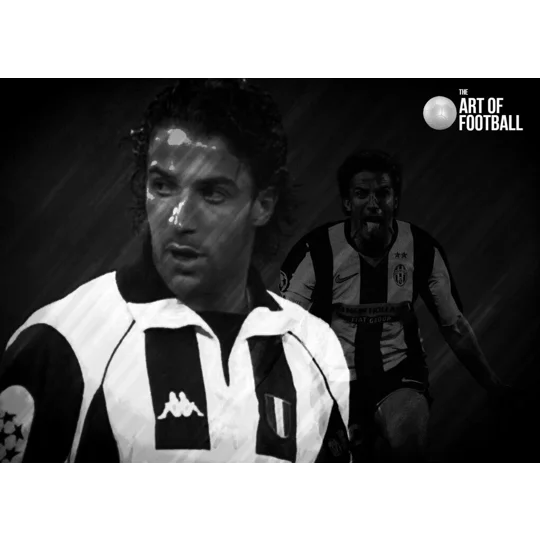 Juventus Fc Alessandro Del Piero Iconic Legend Digital Print