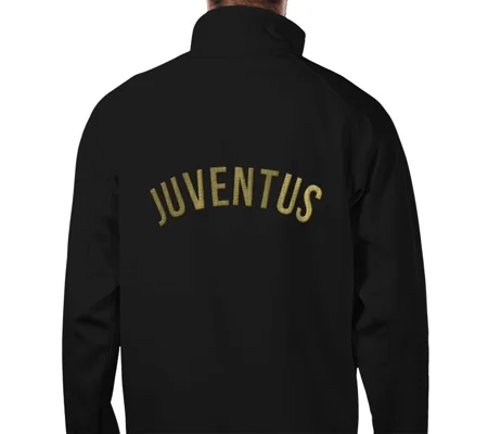 Juventus Gold Embroidered Softshell Jacket