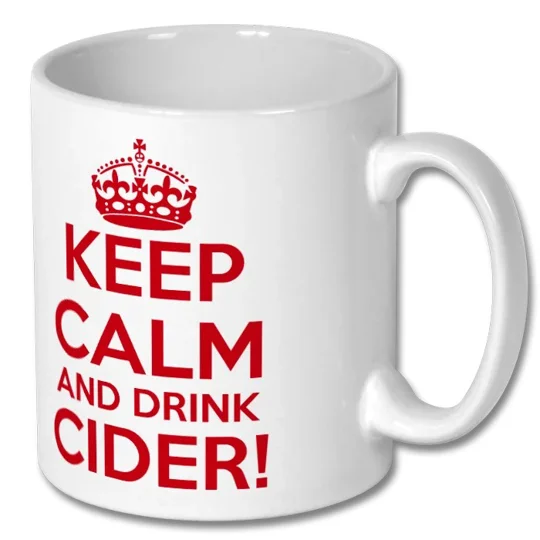 10oz Bristol City-inspired football fan mug with cider design
