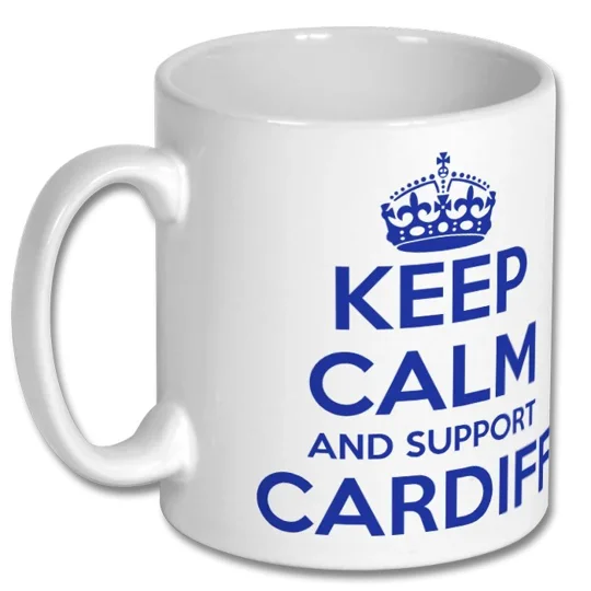 Cardiff Keep Calm Novelty Gift Mug