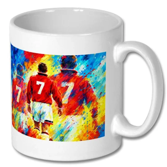King Eric Manchester United Cantona-inspired retro gift mug