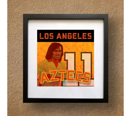Los Angeles Aztecs George Best Framed Print