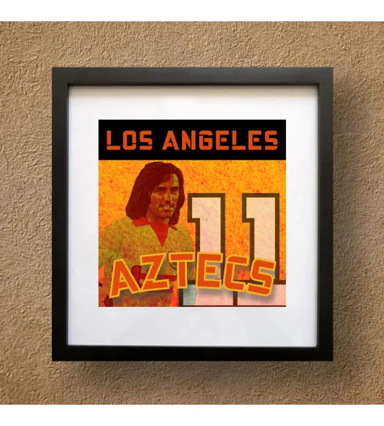 Los Angeles Aztecs George Best Framed Print