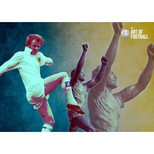 Leeds Billy Bremner Legend Digital Print