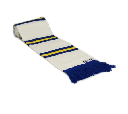 Leeds Colours Retro Style Football Bar Scarf