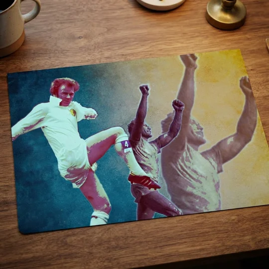 Leeds Bremner-Inspired Football Tribute Artwork Digital Print