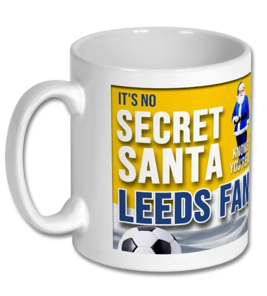 Leeds Secret Santa Christmas Gift Mug