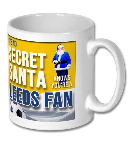 Leeds Secret Santa Christmas Gift Mug