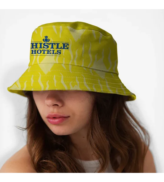 Leeds 1992 Home-Inspired Retro Bucket Hat in classic vintage football colours