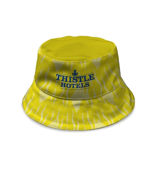 Leeds 1992 Home-Inspired Retro Bucket Hat – retro football fan headwear inspired by the iconic 1992 era