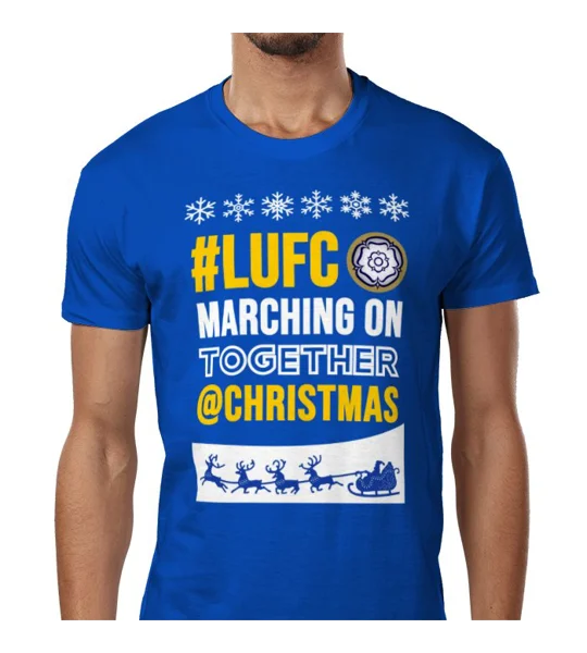Leeds Marching on Together at Christmas T-Shirt