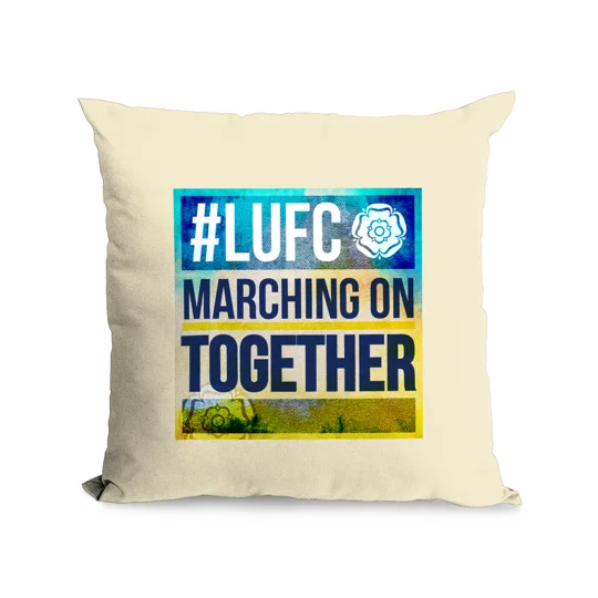 Leeds Marching on Together Cushion