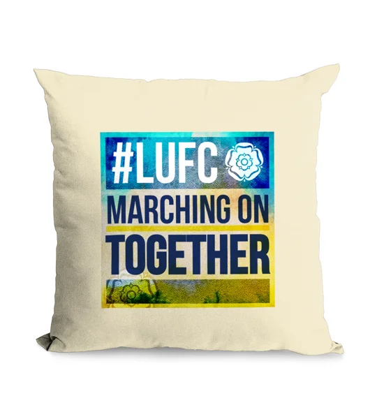 Leeds Marching on Together Cushion