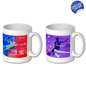 Leicester City Fc 2021 FA Cup Final Winners Set of 2 Mugs