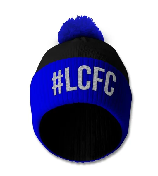 Leicester Hashtag Retro-Style Bobble Hat