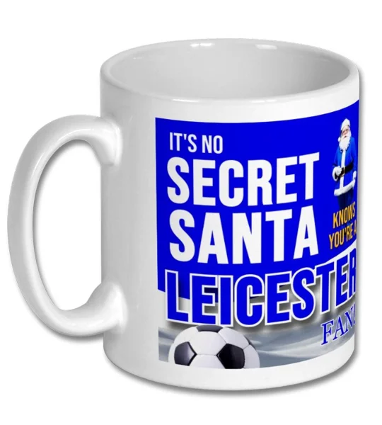 Leicester Secret Santa Christmas Gift Mug