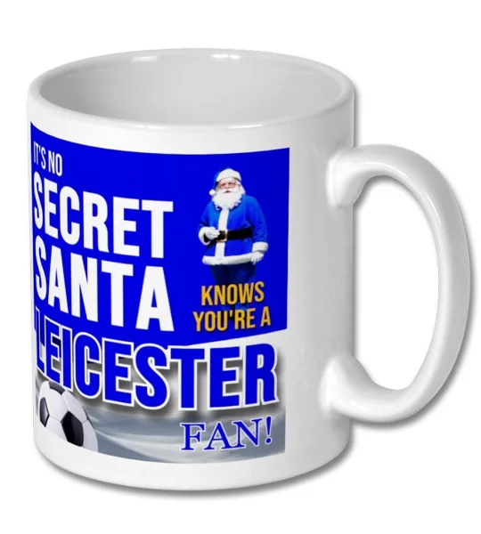 Leicester Secret Santa Christmas Gift Mug