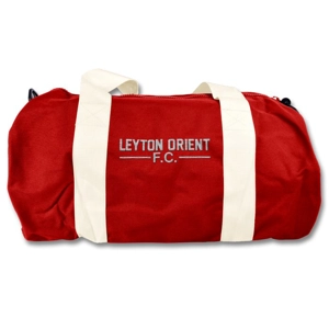 Leyton Orient FC Retro Style Holdall Barrel Kitbag