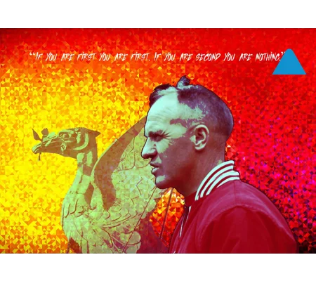 “If You Are First" Digital Print | Liverpool Inspired Bill Shankly Quote Wall Art