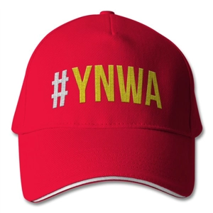 Liverpool Fc YNWA Hashtag Embroidered Baseball Hat
