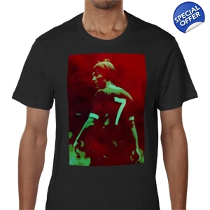 Liverpool  King Kenny Dalglish Iconic No 7 Black T-shirt | Football Fan Tee