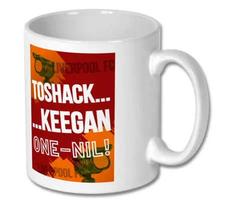 Liverpool Toshack Keegan One Nil Mug
