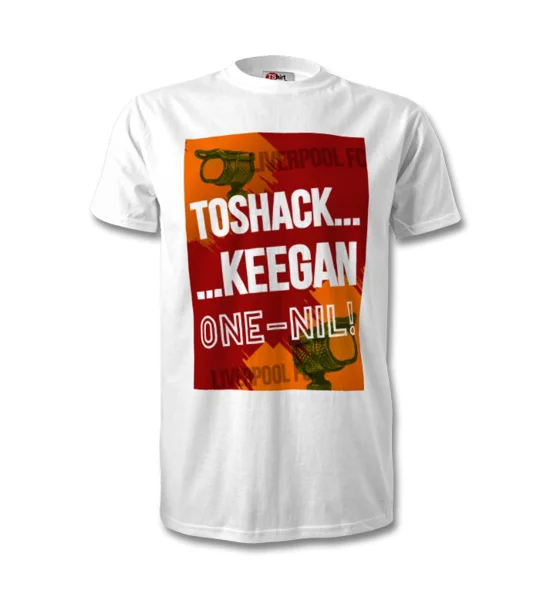 Liverpool Toshack Keegan One Nil Iconic Commentary T-Shirt