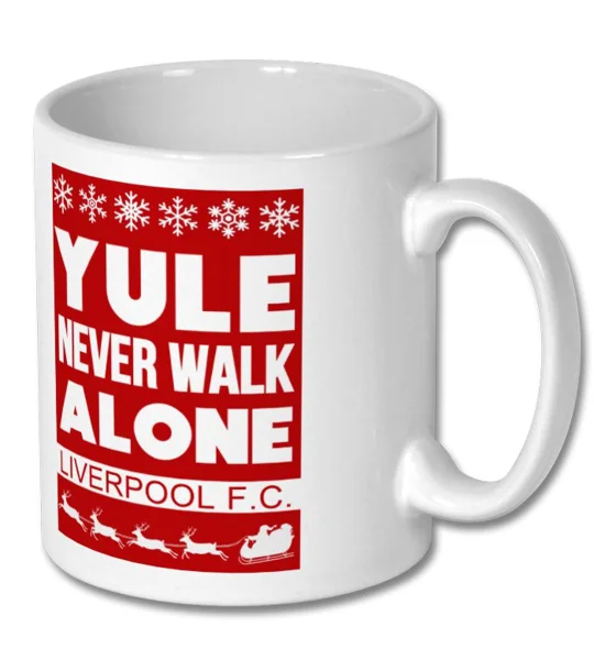 Liverpool Yule Never Walk Alone Christmas Mug