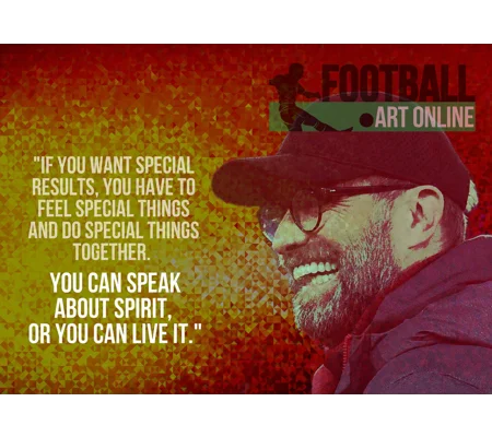 Klopp Quote Digital Art Print | Liverpool Inspired artwork