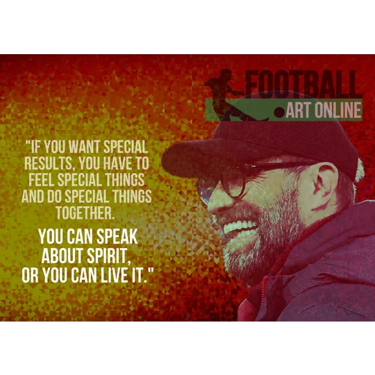Klopp Quote Digital Art Print | Liverpool Inspired artwork