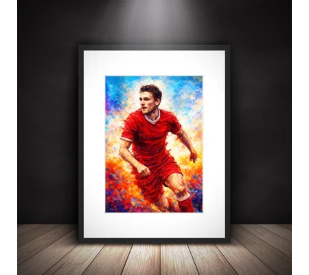 Liverpool Inspired Football Art | Andy Robertson Framed Print