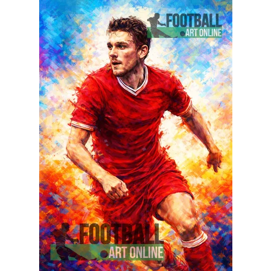 Liverpool Inspired Football Art | Andy Robertson Poster