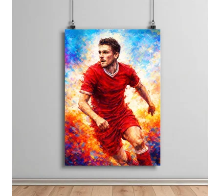 Liverpool Inspired Football Art | Andy Robertson Poster
