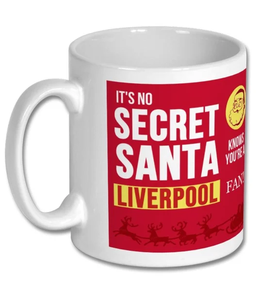 Liverpool Secret Santa Christmas Gift Mug
