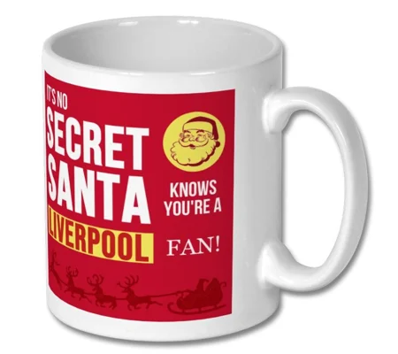 Liverpool Secret Santa Christmas Gift Mug