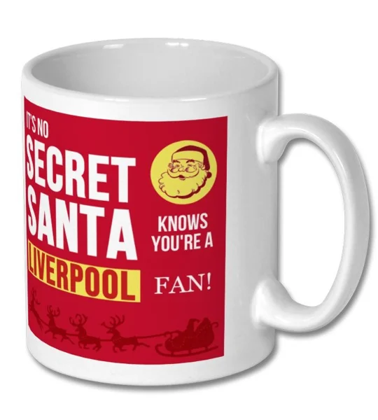Liverpool Secret Santa Christmas Gift Mug