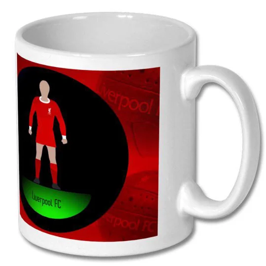 Liverpool Inspired Football Figure Art Mug | Soccer Gift Idea