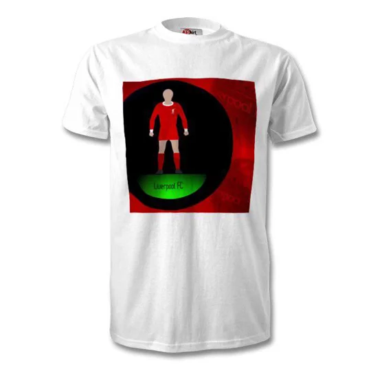 Liverpool Inspired Football Figure Art T-Shirt | Premium Soccer Tee