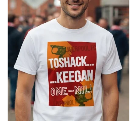 Liverpool Toshack Keegan One Nil Iconic Commentary T-Shirt