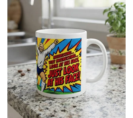 Look at His Face | Franny Lee Pop-Art Tribute Derby-Inspired Gift Mug