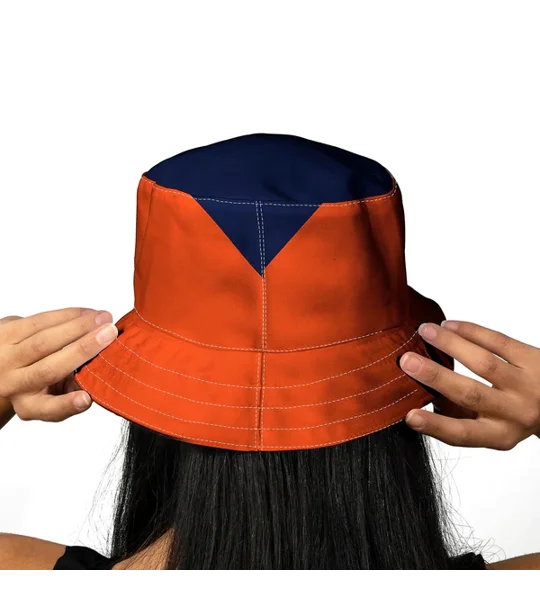 Luton retro bucket hat inspired by the 1983 away football kit