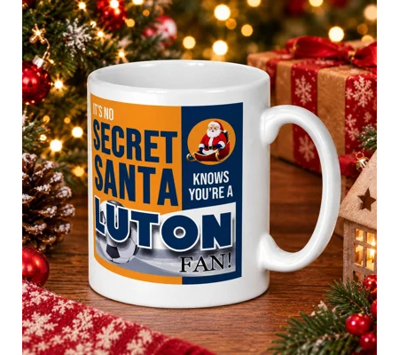 Luton-Inspired Secret Santa Christmas Gift Mug
